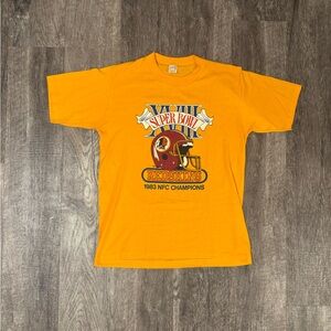 Vintage 1983 Washington Redskins NFC Champions tee